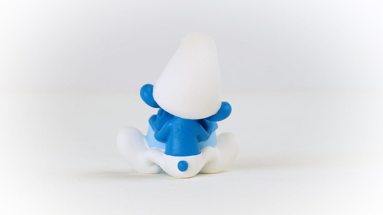 Schleich Smurfs, Collectible Retro Toys and Figurines for All Ages, Sustainability Smurf Figure