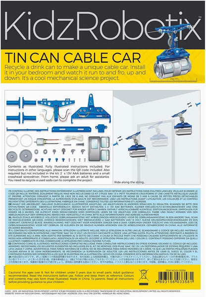 4M Tin Can Cable Car