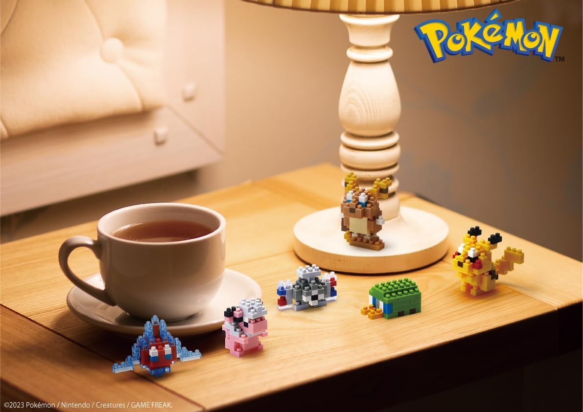 nanoblock - Pokémon Electric Set 1 (Complete Set), nanoblock mininano Series Building Kit