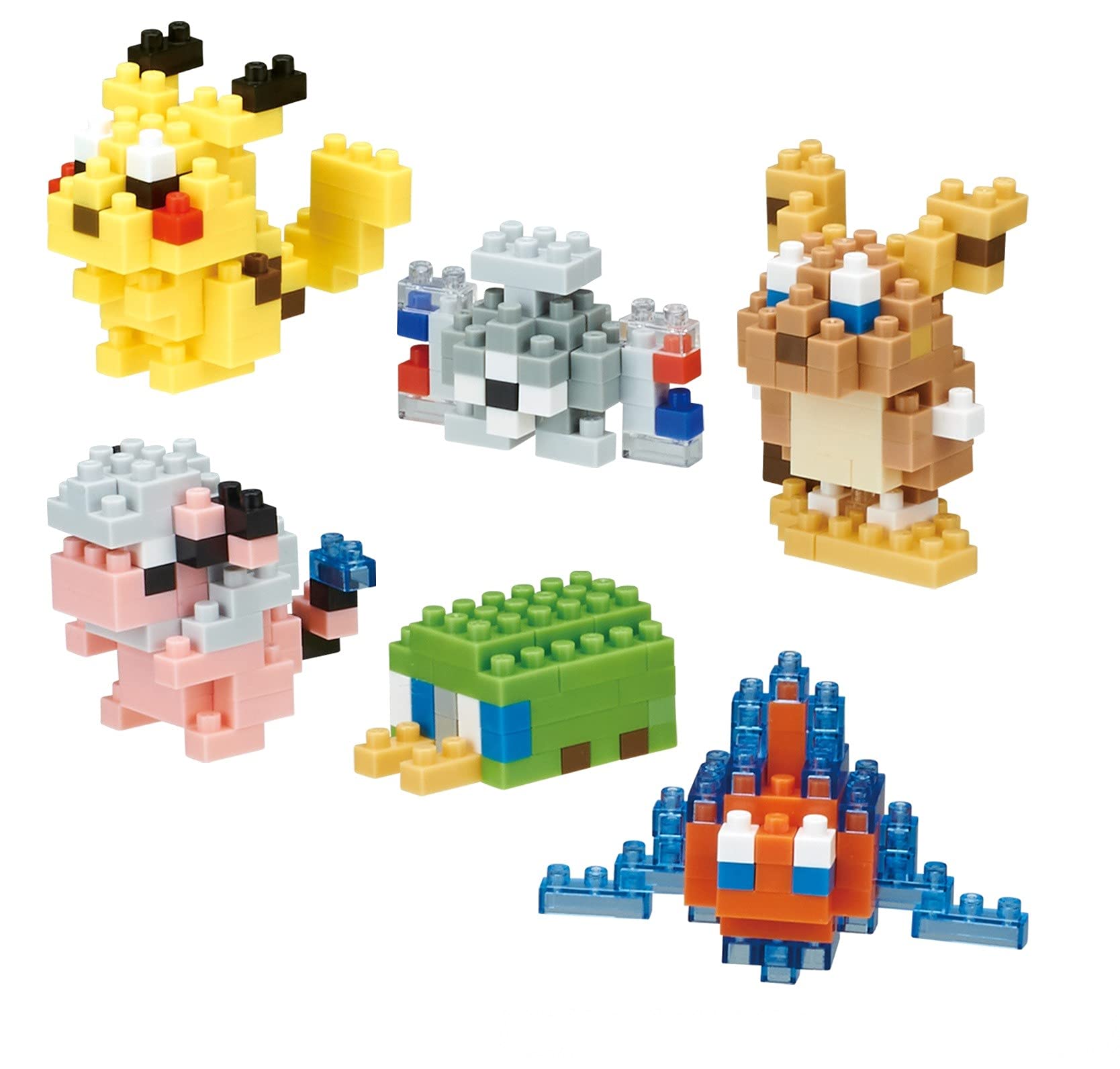 nanoblock - Pokémon Electric Set 1 (Complete Set), nanoblock mininano Series Building Kit