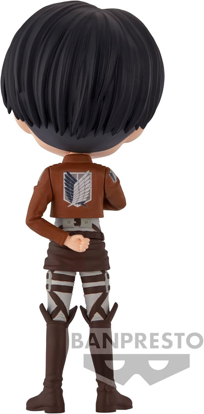 Banpresto BP19778 Figura Q Posket Levi Attack On Titan Volumen 2, 14 cm