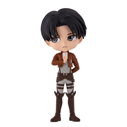 Banpresto BP19778 Figura Q Posket Levi Attack On Titan Volumen 2, 14 cm