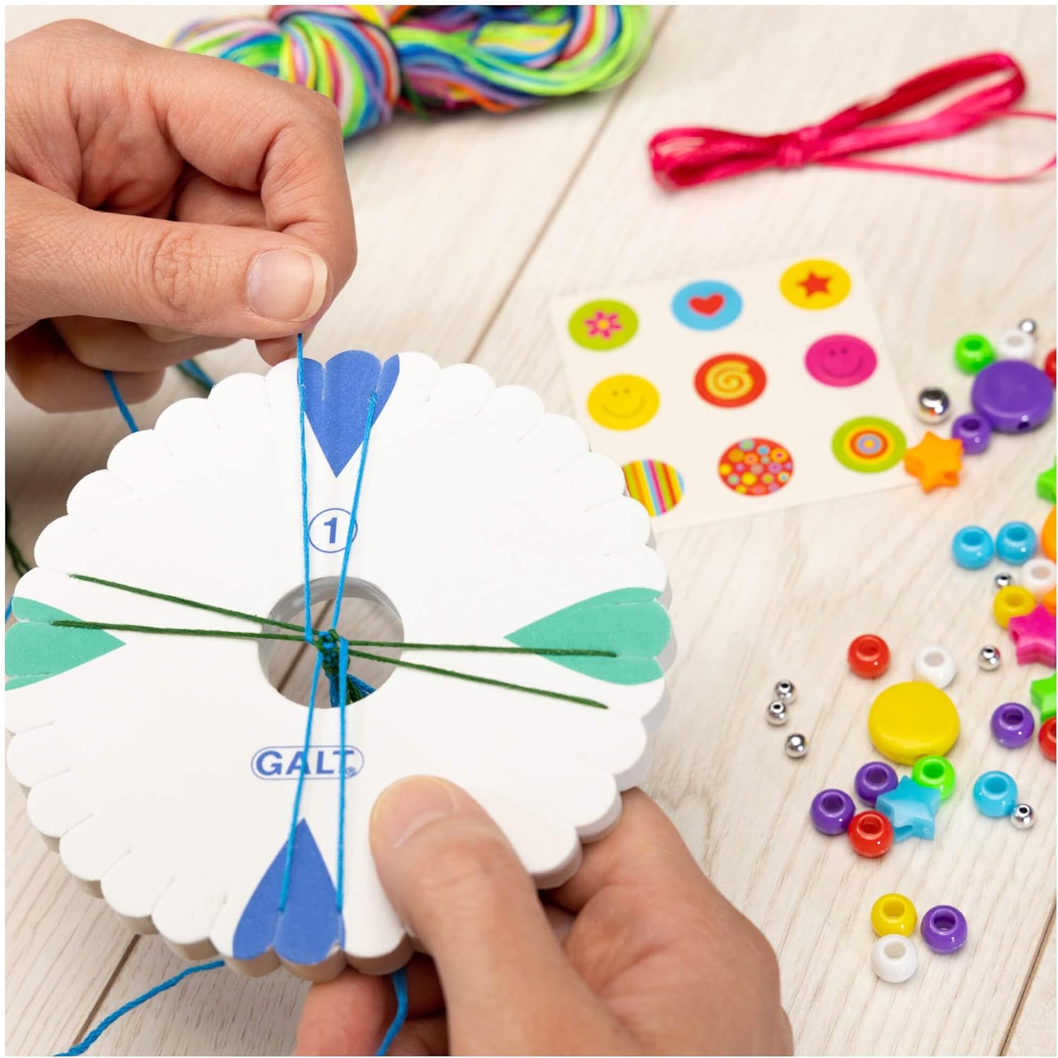 Galt Toys, Friendship Bracelets, Craft Kit for Kids, Ages 7 Years Plus