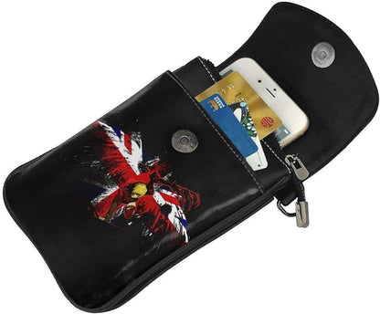 DJNGN Hellsing Fashion Lady Shoulder Bag Diagonal Bag Portable Phone Bag Wallet Small Cell Phone Purse