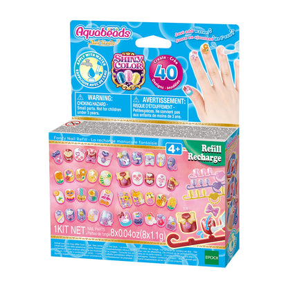 Aquabeads 35007 Recambio uñas de fantasía - Juego de Manualidades para uñas