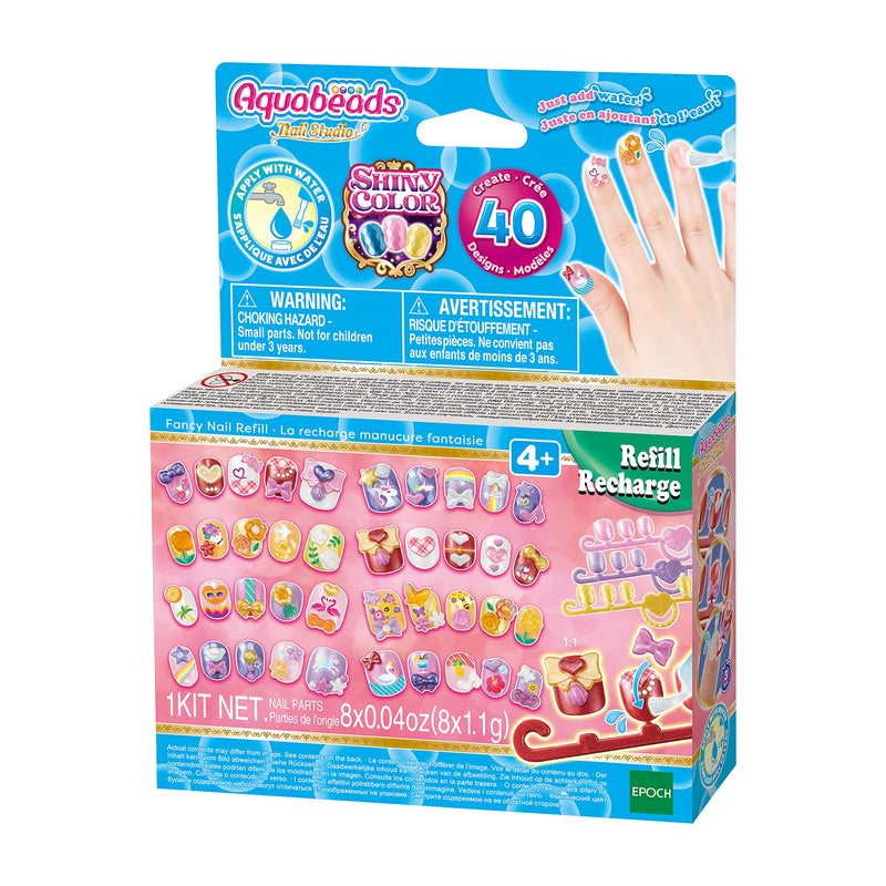 Aquabeads 35007 Recambio uñas de fantasía - Juego de Manualidades para uñas