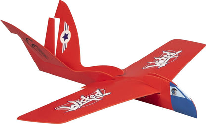 Wicked Microjet | The Flying, Returning Boomerang Stunt Plane by Wicked Vision | Made from Soft Foam for Safe Indoor Play | 4 Metre Flight Range