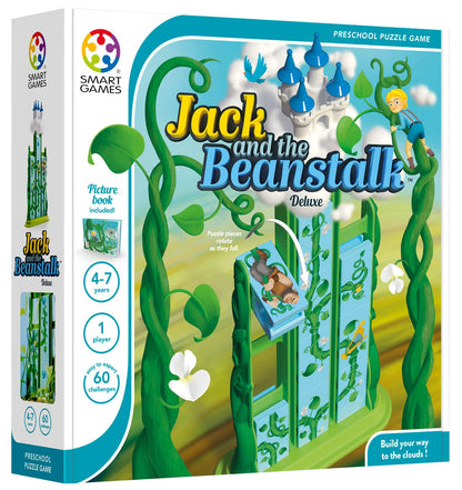 Smart Games - Jack & The Beanstalk, Preschool Puzzle Game with 60 Challenges, 4-7 Years