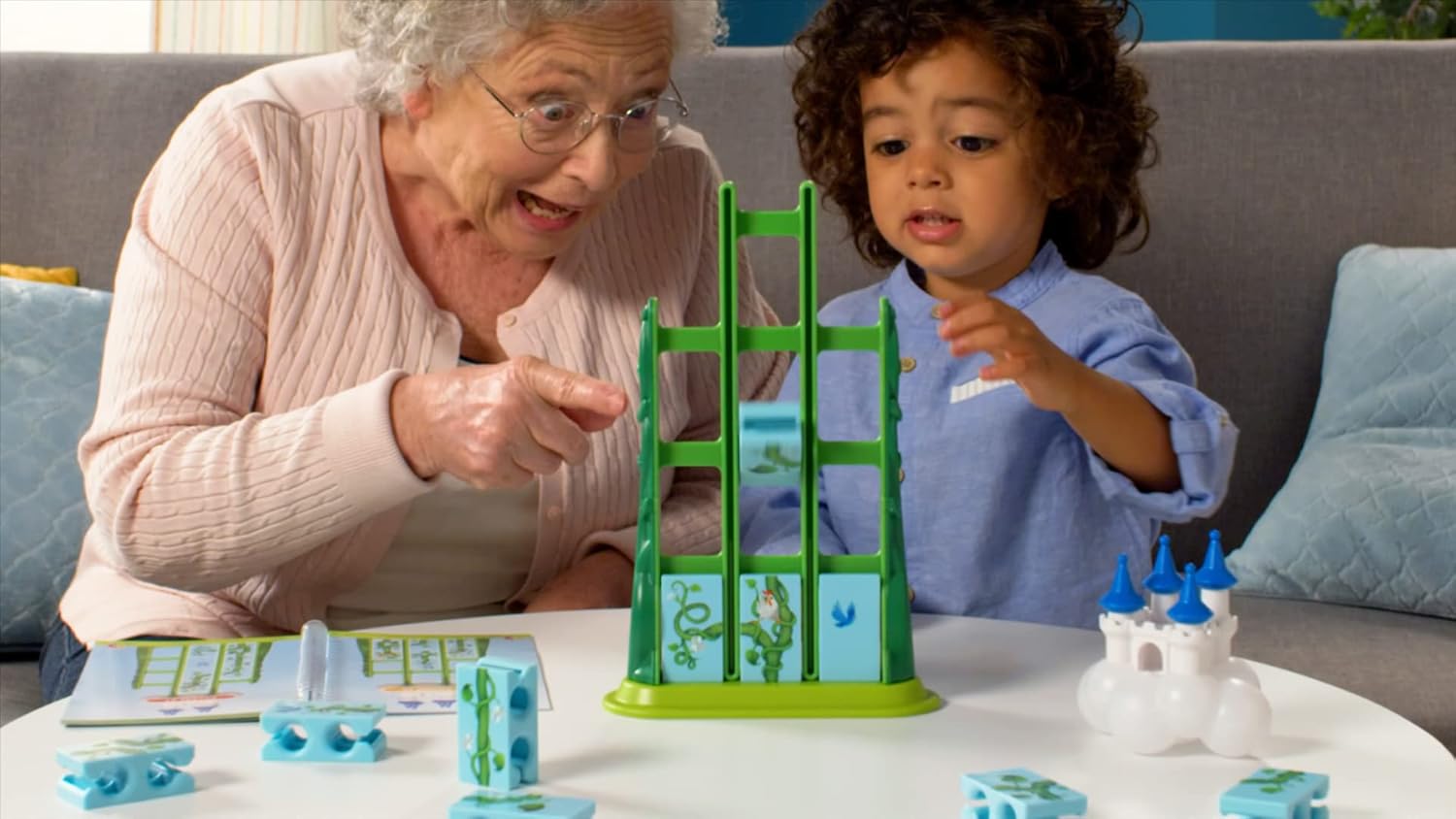 Smart Games - Jack & The Beanstalk, Preschool Puzzle Game with 60 Challenges, 4-7 Years