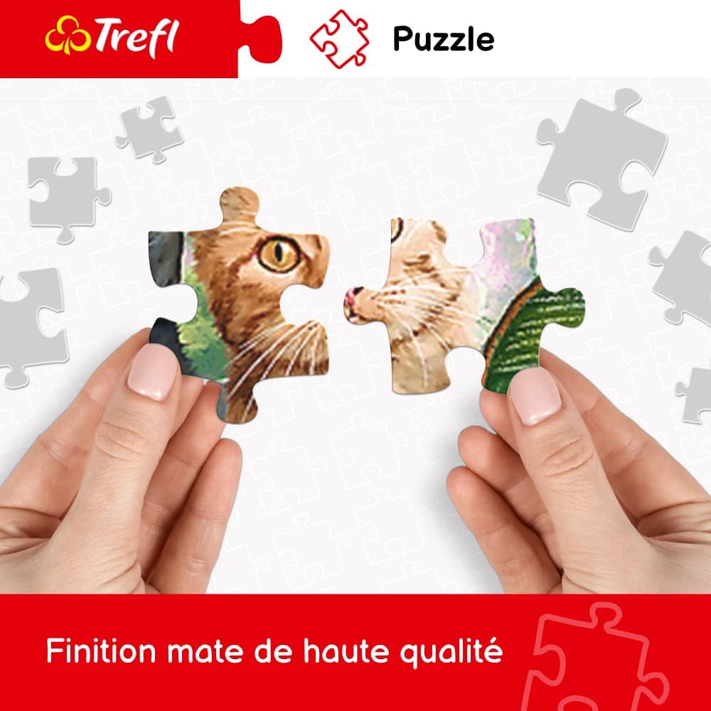 Trefl 10668 The Wizard World Harry Potter 1000 Teile, Premium Quality, für Erwachsene und Kinder ab 12 Jahren Puzzle Pieces, Die Zaubererwelt