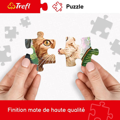 Trefl 10668 The Wizard World Harry Potter 1000 Teile, Premium Quality, für Erwachsene und Kinder ab 12 Jahren Puzzle Pieces, Die Zaubererwelt