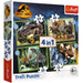 4-in-1 Jigsaw Puzzle 35, 48, 54, 70 Pieces Jurassic World (Children's Puzzle)