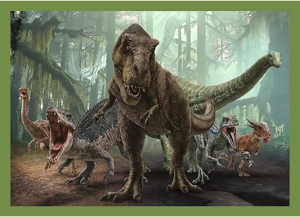 4-in-1 Jigsaw Puzzle 35, 48, 54, 70 Pieces Jurassic World (Children's Puzzle)