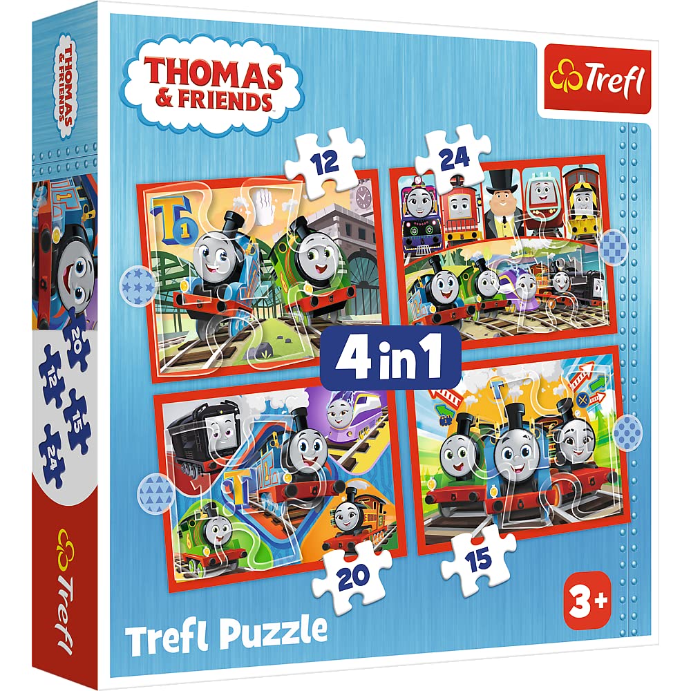 Trefl 4 in 1 Puzz Thomas