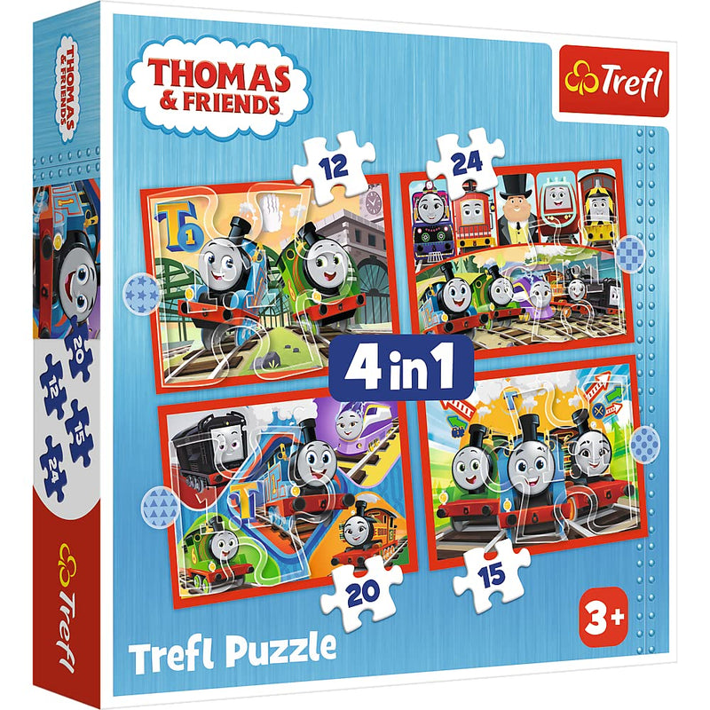 Trefl 4 in 1 Puzz Thomas
