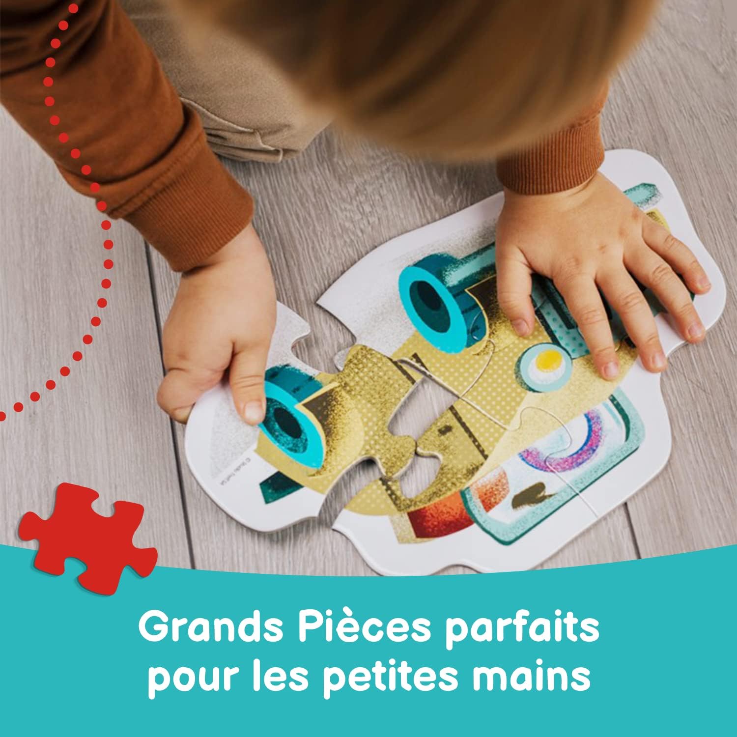 Trefl, Jigsaw Puzzle, Bing and Friends, from 3 to 6 Pieces, 4 Sets, Baby Classic, for Children from 2 Years