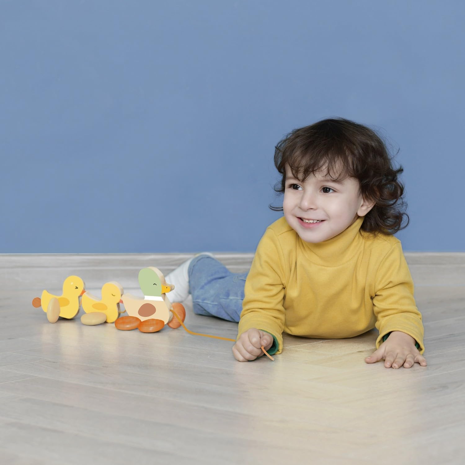 Classic World Pull Padding Duck