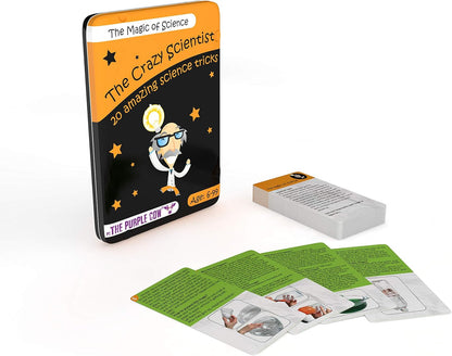 The Purple Cow,The Crazy Scientist Science Tricks Card Set