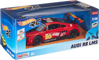Hot Wheels Hot Wheels-63487 Coche, Color Rojo, 1:14 (Mondo SPA 63487