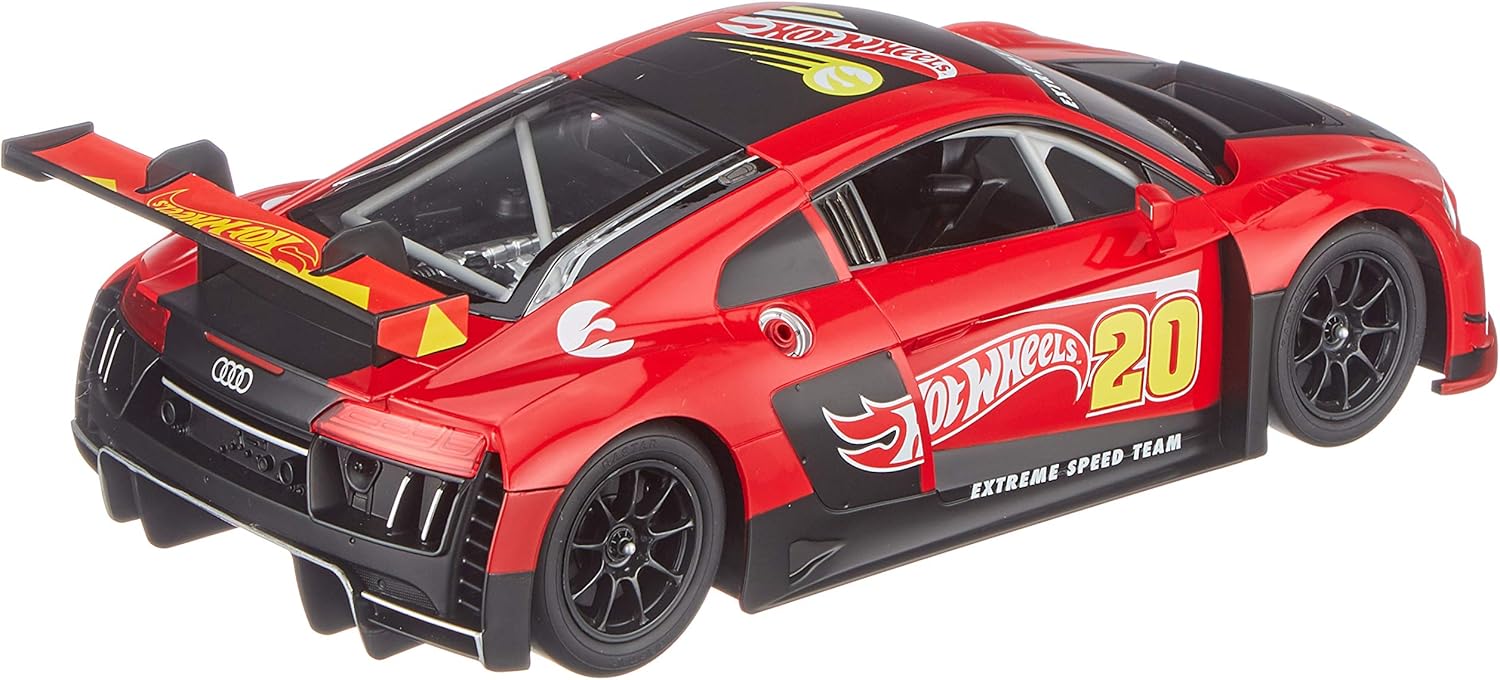 Hot Wheels Hot Wheels-63487 Coche, Color Rojo, 1:14 (Mondo SPA 63487