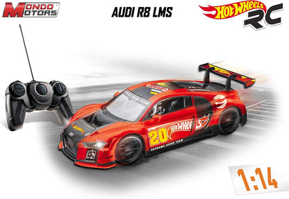 Hot Wheels Hot Wheels-63487 Coche, Color Rojo, 1:14 (Mondo SPA 63487