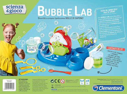 Clementoni- Ciencia y Juego-Bubble Lab Laboratorio Científico, Multicolor (19123