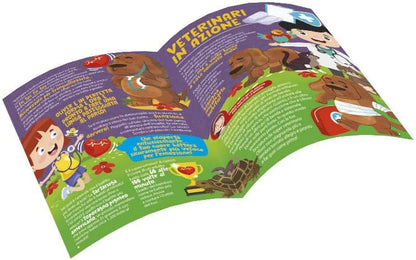 Clementoni Lab-Apprendisti kit esperimenti di scienza, gioco scientifico bambini 5 anni+, laboratorio veterinario, versione in italiano, Made in Italy, Multicolore, Medio, 19267