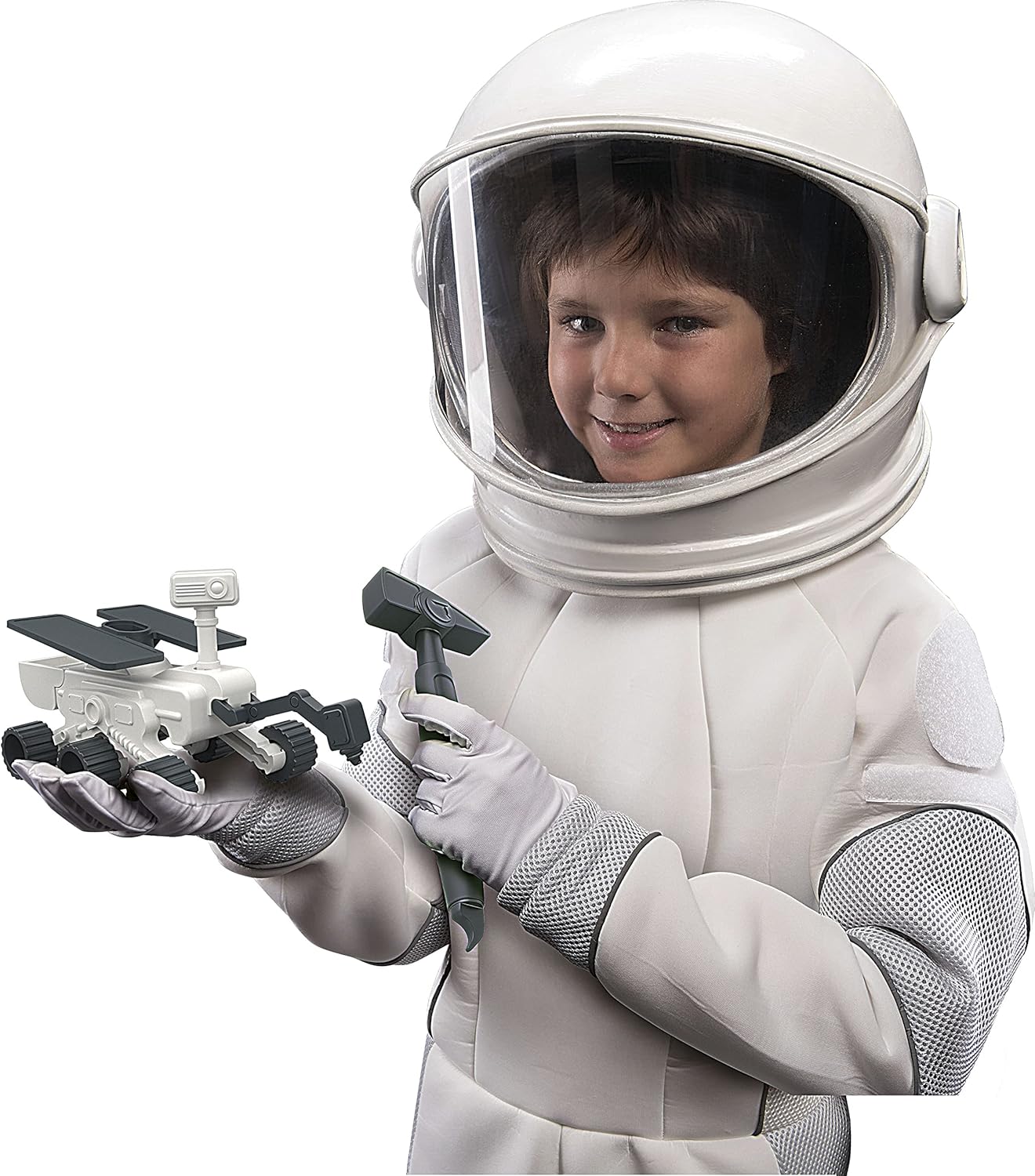 Clementoni - Science and Game Lab Space-Kit exploration-asteroid to dig, playset Rover Explorer with Astronaut, Scientific Laboratory 6 Years, Made in Italy, Multicolor, Medium, 19271
