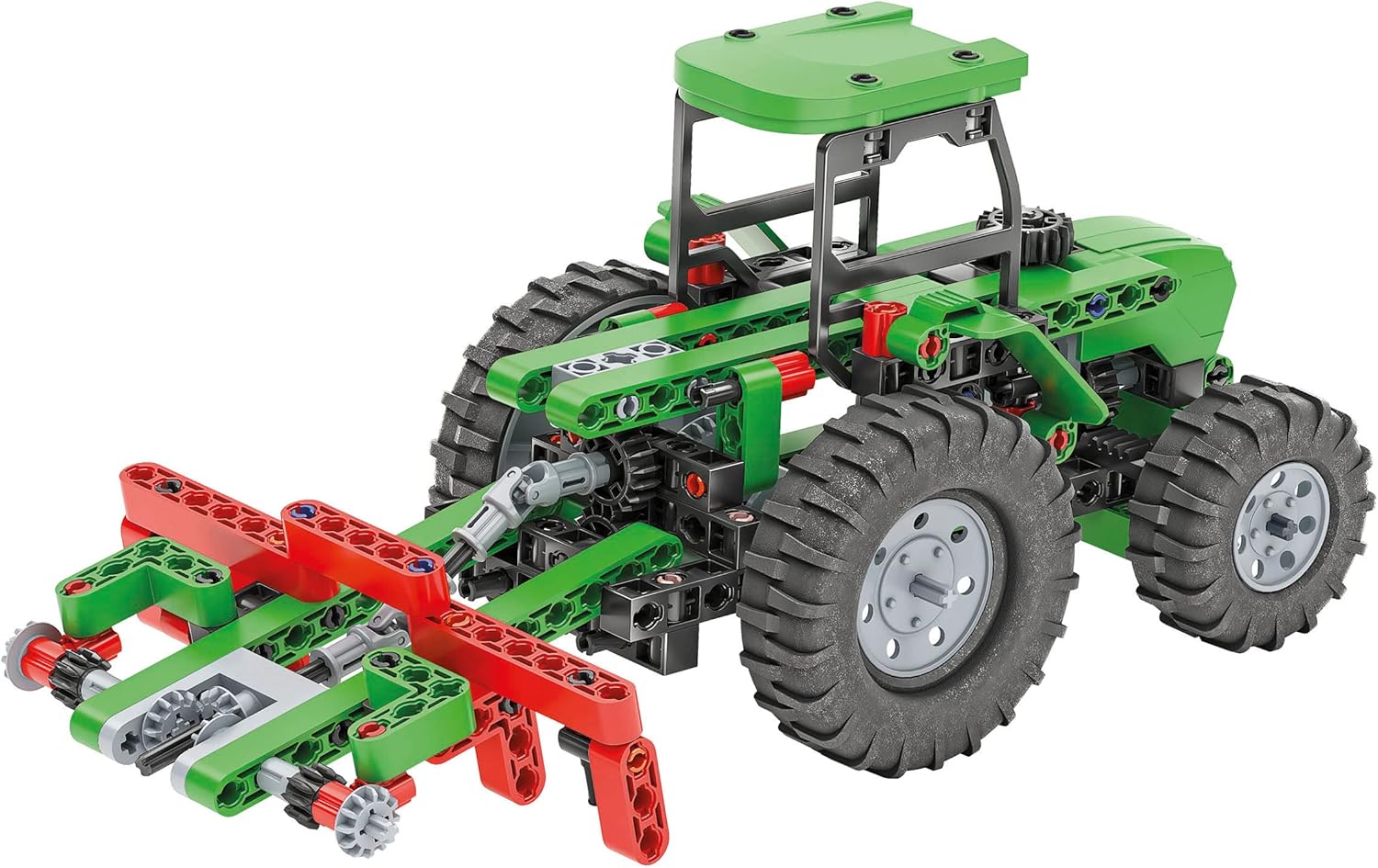 Clementoni - Science Build-Agricultural Machines-Children's Construction Set, Mechanical Laboratory, Scientific Game 8 Years (Italian Version) -Made in Italy, Colour, 19327