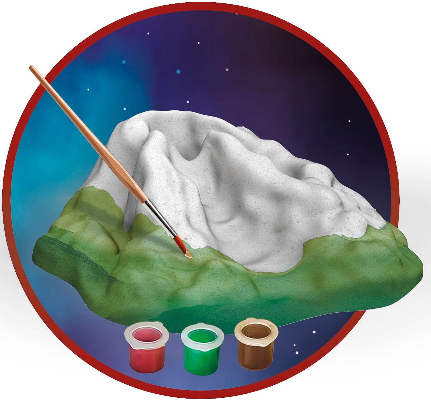 Clementoni - 19354 - Science and Play Lab - Volcanoes and Super Eruptions - Scientific Experiments for Children from 8 Years, Fluorescent Educational Volcanic Eruption (Game in Italian), Made in Italy
