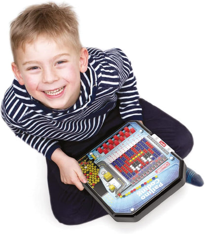 Quercetti Pallino Coding Toy - Create Mosaic Patterns and Learn Beginner Programming Skills, for Kids Ages 6-12 Years