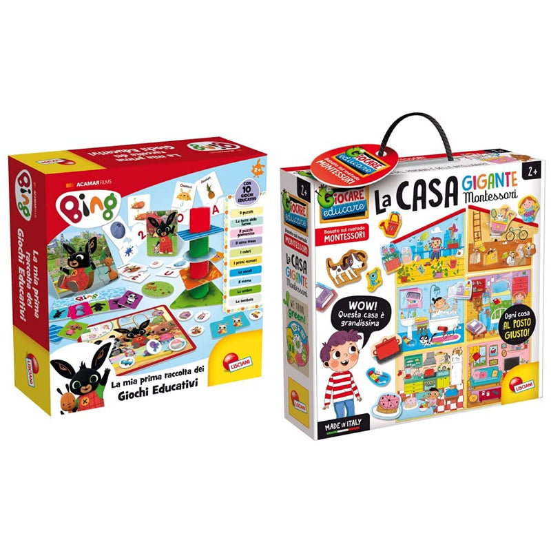 Lisciani Games 75867 Bing Collecting Educational Games Baby