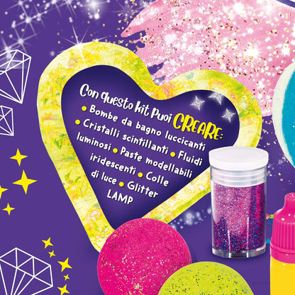 Lisciani Giochi - I'm a genius Laboratorio della scienza dei glitter