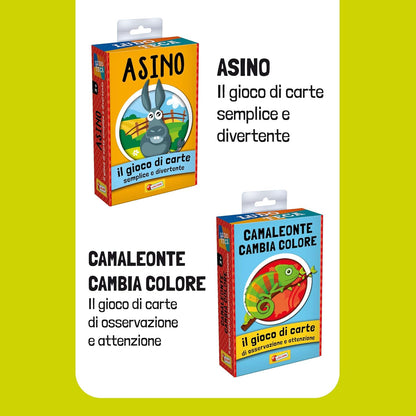 Liscianigiochi, Ludoteca Le Carte dei Kids Mazzetti und Rubamazzetti Gesellschaftsspiel, Mehrfarbig, 85804