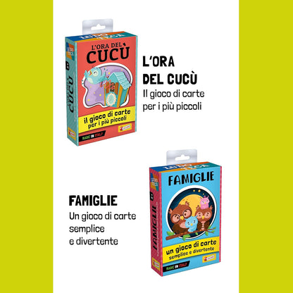 Liscianigiochi, Ludoteca Le Carte dei Kids Mazzetti und Rubamazzetti Gesellschaftsspiel, Mehrfarbig, 85804