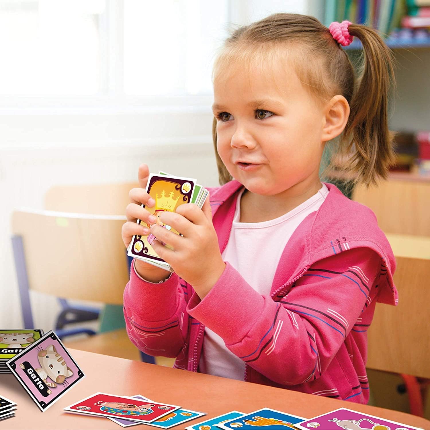 Lisciani Giochi- Playroom The Cards of Children, The Game of Mimi, Multicolor, 89130
