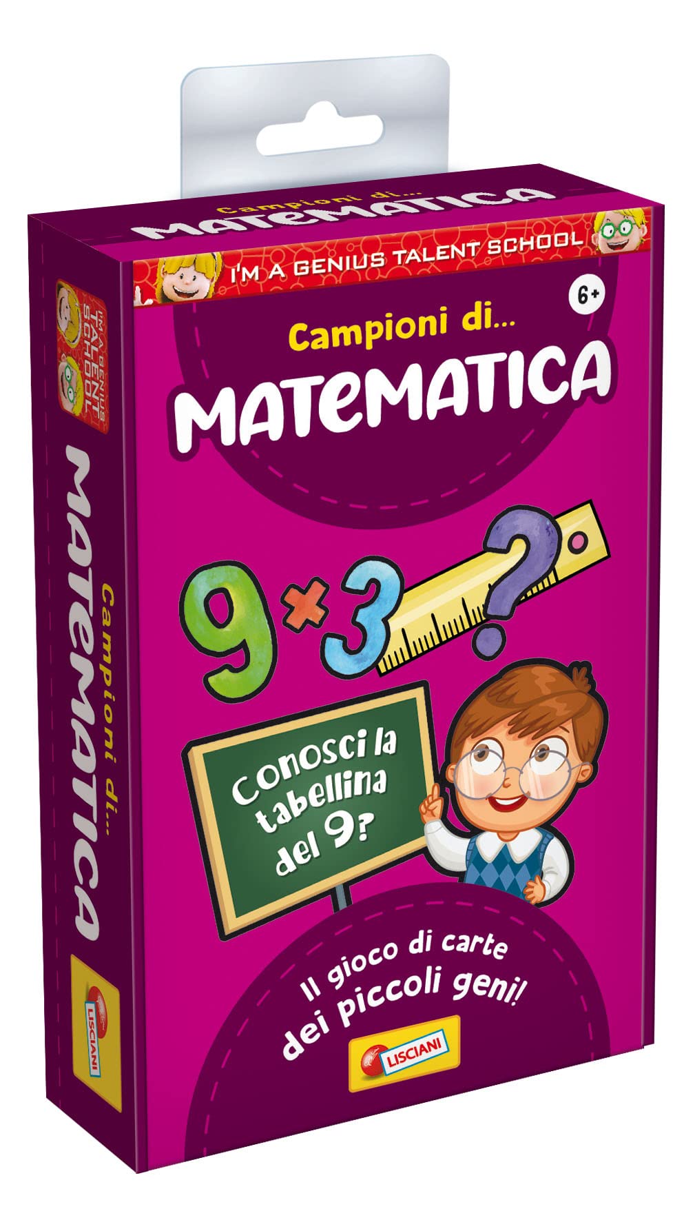 Lisciani Giochi- I'm a Genius Math Champions, Color, 92284