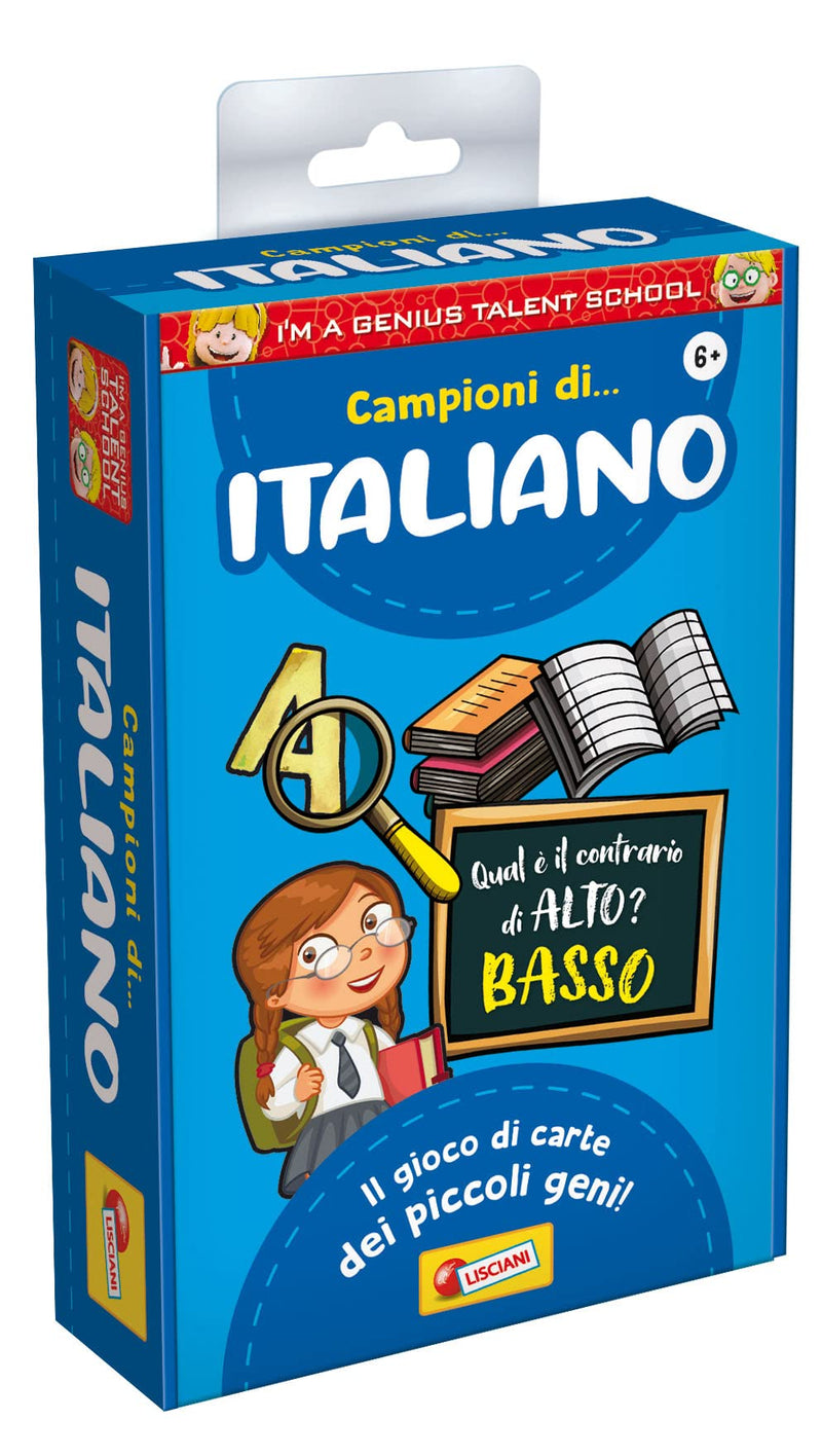Lisciani Giochi- I'm a Genius Italian Champions, Color, 92291