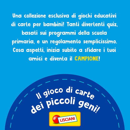 Lisciani Giochi- I'm a Genius Italian Champions, Color, 92291