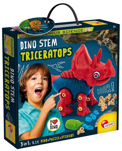 Liscianigiochi 92420 I'm at Genius Dino Stem Triceratops