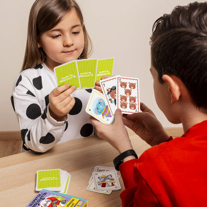 Lisciani Giochi- Ludoteca Le Carte dei Bambini Scopa e Briscola, Multicolore, 92857