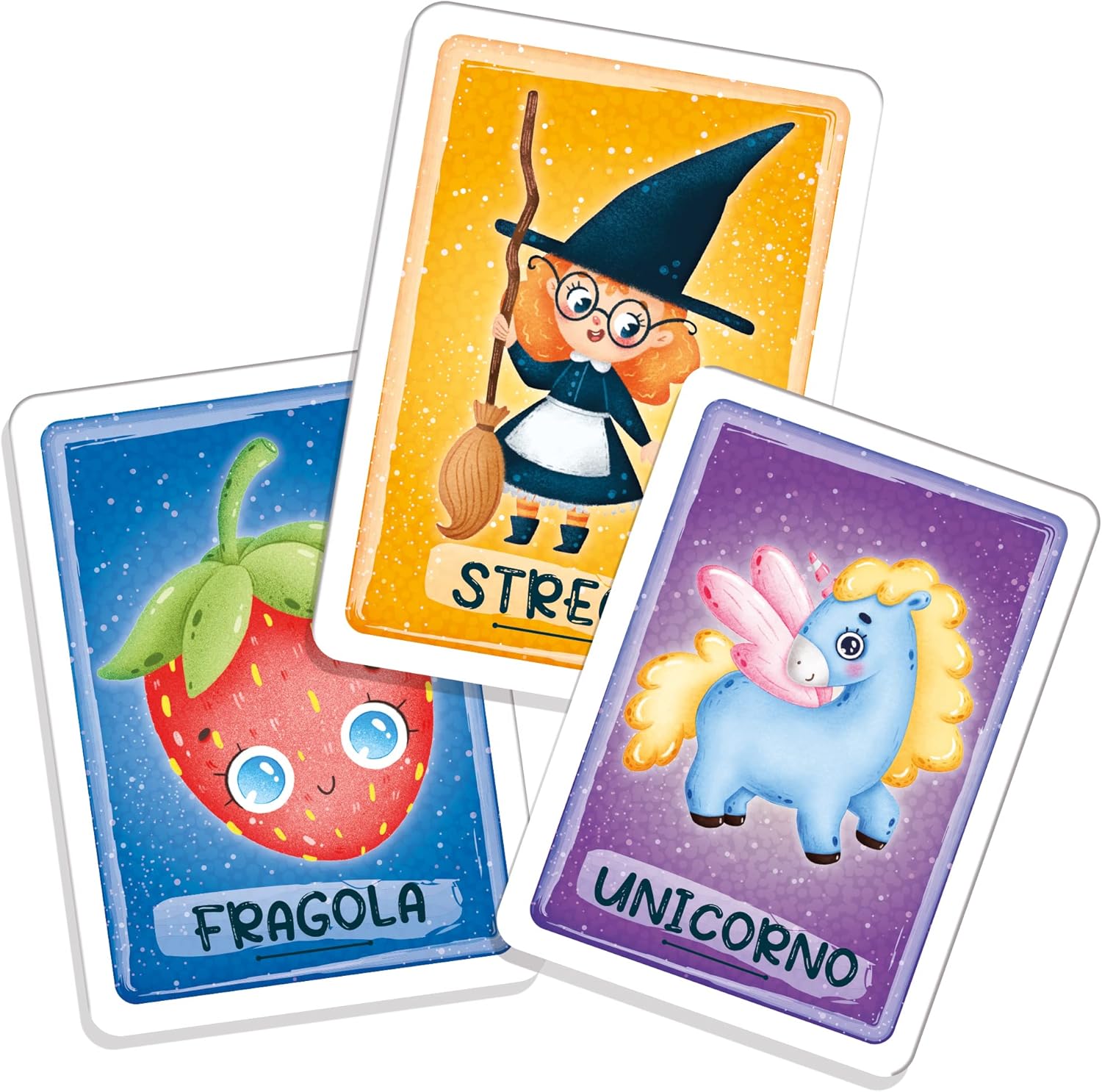 Lisciani Giochi- Game Library Children's Cards Merchant at the Fair, Color, 96695