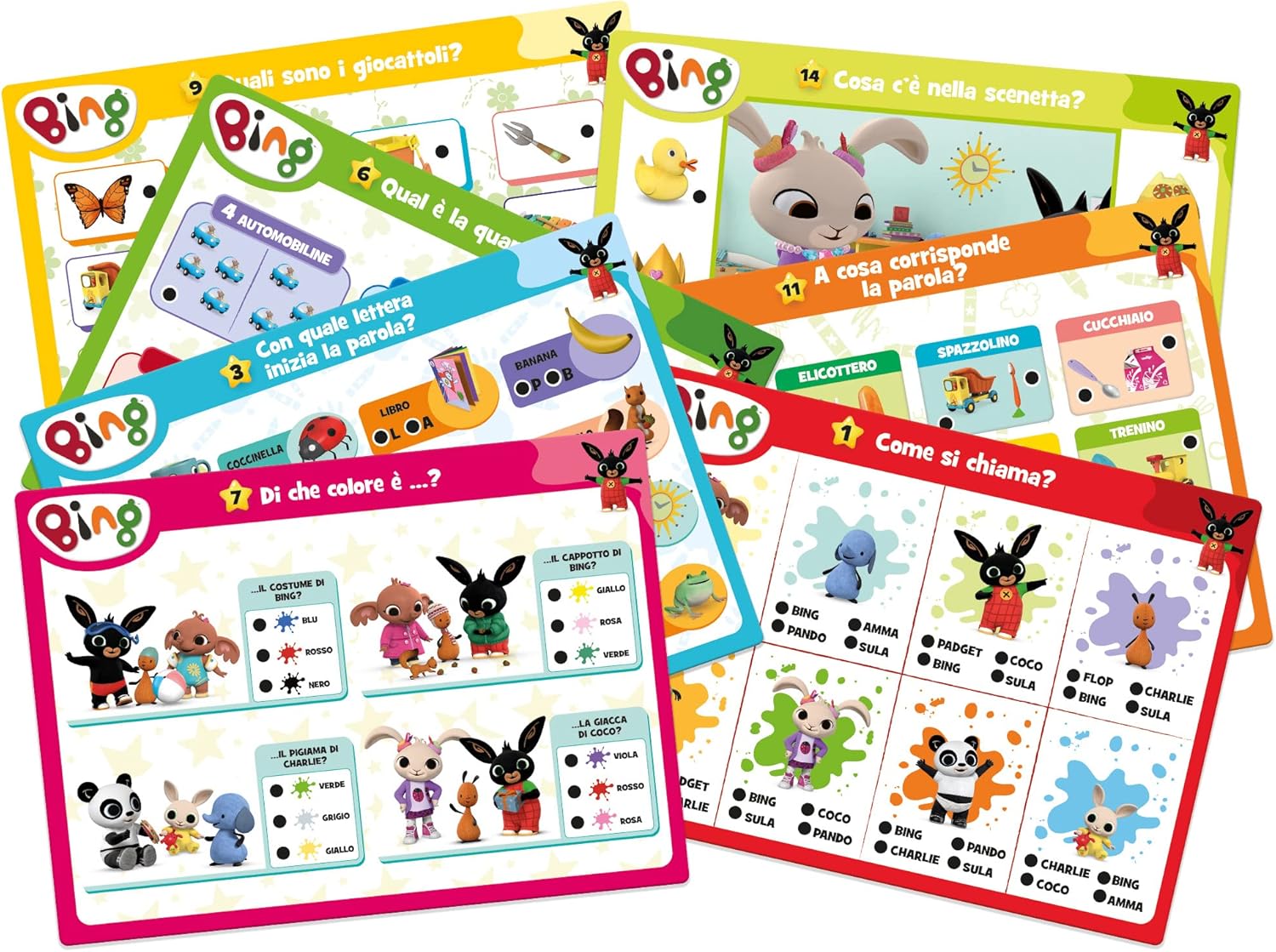 Liscianigiochi 100422 Lisciani Games Bing Pen Maxi Cards