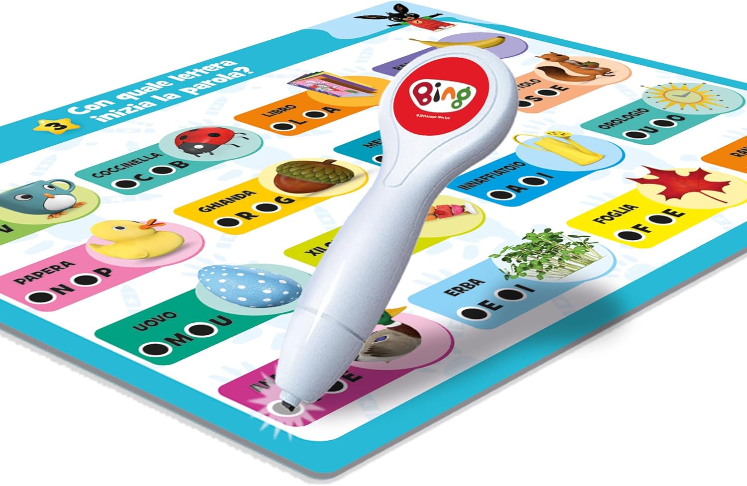 Liscianigiochi 100422 Lisciani Games Bing Pen Maxi Cards