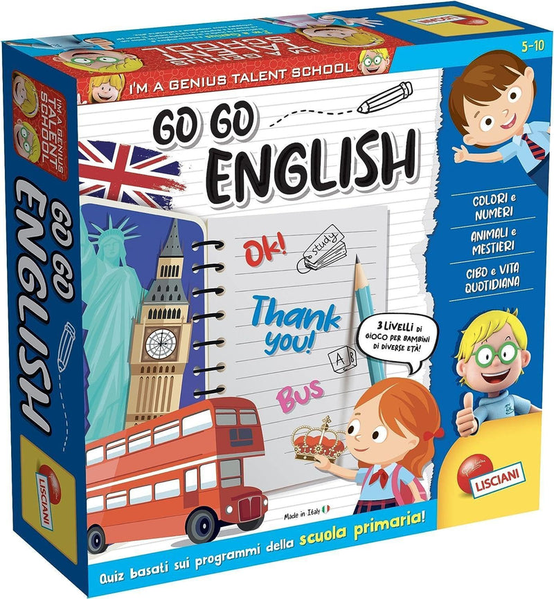 Lisciani Giochi I'm a Genius TS Go English, Multicoloured, 100514