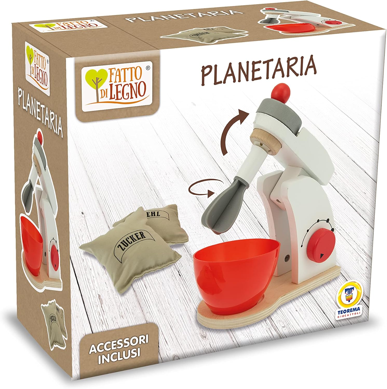 Wooden Planetary Set with Accessories