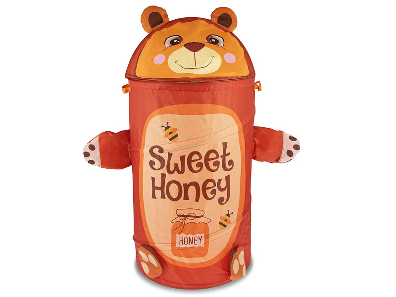 Teorema Giocattoli 52009 Pop Up Bear Toy Basket with Lid