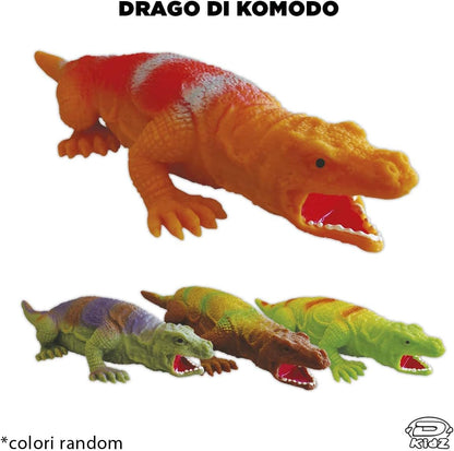 D-KIDZ DIM02236P Crazy Nature Mega Reptile, Assortment, Multi-Coloured
