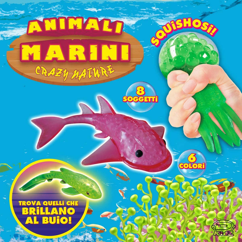 D-KIDZ Crazy Nature Marine Animal, Assortment, Multicolor, DIM02267P