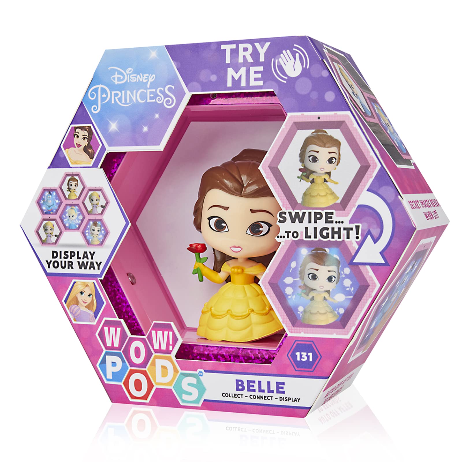 DYNIT KIDZ DIP76497 Wow Pod-Disney Princess Belle D-Kidz, Multi-Coloured